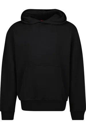 Diesel Bluzy, Mężczyzna, Czarny, L, Bawełna, Bluza z kapturem S-Macs-Megoval