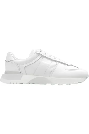 Maison Margiela Buty, Mężczyzna, Biały, 40 EU, Skóra, Sneakersy 50/50 Runner
