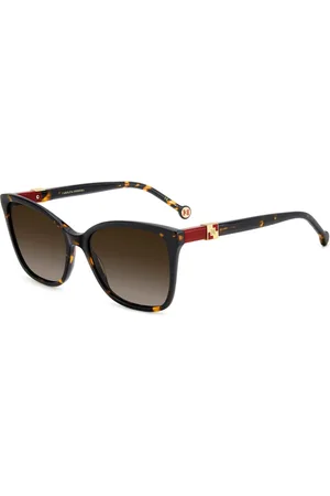 Carolina Herrera Akcesoria, Kobieta, brązowy, 56 MM, Okulary przeciwsłoneczne