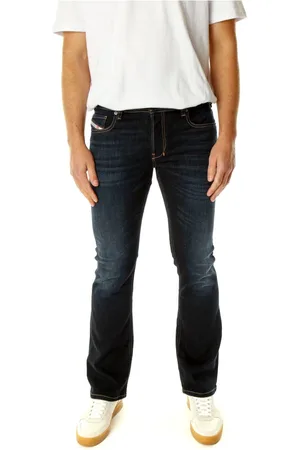 Diesel Jeansy, Mężczyzna, Niebieski, W31 L32, Bawełna, Bootcut Jeansy