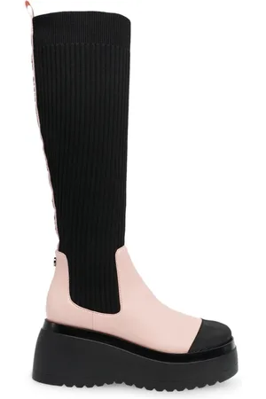 Steve Madden Buty, Kobieta, Różowy, 36 1/2 EU, Skóra, Botki Dagget