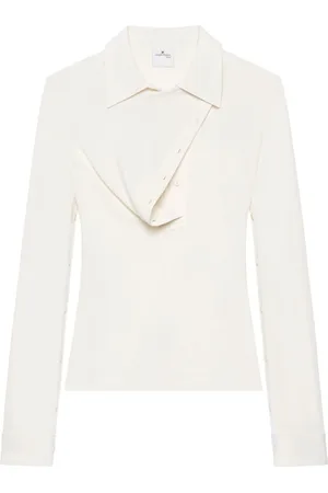 Courrèges Koszulki, Kobieta, Biały, S, Long Sleeve Top