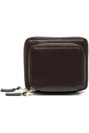 Comme des Garçons Akcesoria, Mężczyzna, brązowy, ONE SIZE, Skóra, Klasyczny skórzany portfel Classic Leather Line