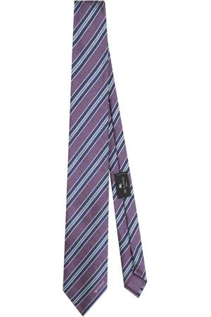 Etro Akcesoria, Mężczyzna, Wielobarwność, ONE SIZE, Pasiasty krawat żakardowy