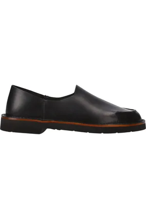 Premiata Buty, Mężczyzna, Czarny, 41 EU, Skóra, Retro Slip-On z gumową podeszwą