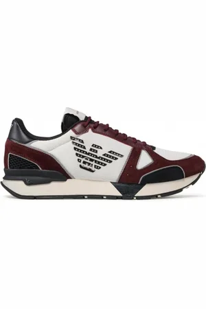 Emporio Armani Buty, Mężczyzna, Wielobarwność, 42 EU, Poliester, Sneakersy