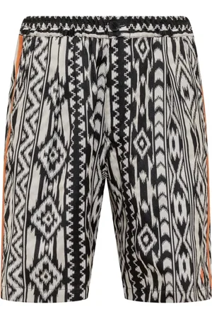 MARCELO BURLON Szorty, Mężczyzna, Czarny, M, Szorty Bermuda