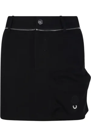Moncler Spódnice, Kobieta, Czarny, XS, Czarne Spódnice dla Kobiet