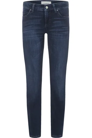 Cambio Jeansy, Kobieta, Niebieski, M, Bawełna, Spodnie Piper Long Pants