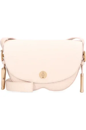 Burberry Torebki, Kobieta, Beżowy, ONE SIZE, Skóra, Torebka Crossbody ze skóry groszkowanej