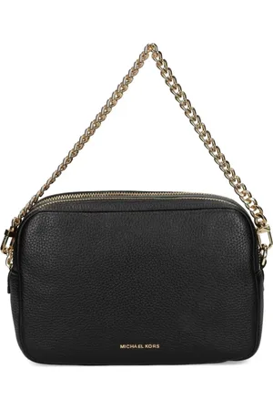 Michael Kors Torebki, Kobieta, Czarny, ONE SIZE, Czarna Torba na Ramię Elegancki Styl