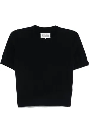 Maison Margiela Swetry, Kobieta, Czarny, S, Wełna, Sweter