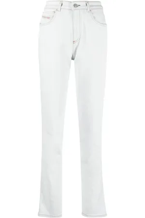 Diesel Jeansy, Kobieta, Biały, W29, Bawełna, Casual Skinny Jeansy
