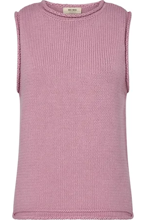 Mos Mosh Swetry, Kobieta, Różowy, M, Cashmere Rose Sweterkowa Bluzka