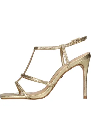 CARRANO Buty, Kobieta, Żółty, 36 EU, Sandały Złote