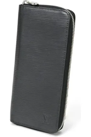 LOUIS VUITTON Pre-owned, Mężczyzna, Czarny, ONE SIZE, Skóra, Pre-owned skórzane portfele