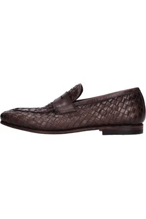 Officine creative Buty, Mężczyzna, brązowy, 40 EU, Płaskie buty Brązowe