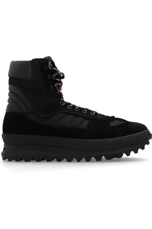 Maison Margiela Buty, Mężczyzna, Czarny, 41 EU, Skóra, Sneakersy High-Top Climber