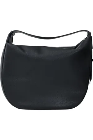 Armani Exchange Torebki, Kobieta, Czarny, ONE SIZE, Czarna torba shopper minimalny design