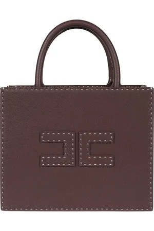 Elisabetta Franchi Torebki, Kobieta, brązowy, ONE SIZE, Stylowa torba crossbody do noszenia na co dzień