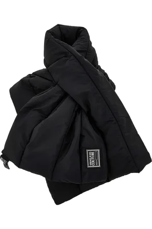 VERSACE Akcesoria, Kobieta, Czarny, ONE SIZE, Szaliki Czarne