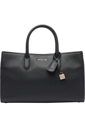 Michael Kors Torebki, Kobieta, Czarny, ONE SIZE, Skóra, Torebka skórzana Scarlett Medium