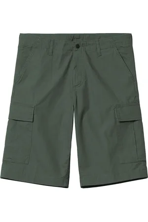 Carhartt Szorty, Mężczyzna, Zielony, W30, Bawełna, Ripstop Cargo Shorts