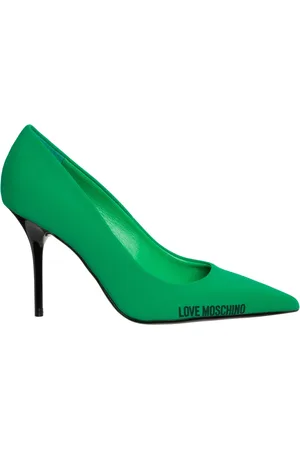 Moschino Buty, Kobieta, Zielony, 40 EU, Szpilki High Heel Obcasy