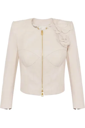 Elisabetta Franchi Kurtki, Kobieta, Żółty, L, Bawełna, Lekka Kurtka