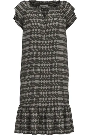 Co`Couture Sukienki, Kobieta, Wielobarwność, XS, Mocca Sunrise Crop Dress