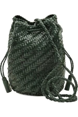 Dragon Diffusion Torebki, Kobieta, Zielony, ONE SIZE, Stylowa torba typu bucket bag