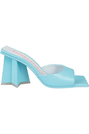 Chiara Ferragni Buty, Kobieta, Niebieski, 39 EU, Skóra, Stylowe Czółenka typu Mule