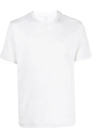 ELEVENTY Koszulki, Mężczyzna, Szary, 2XL, Bawełna, Szary bawełniany T-shirt z dwuwarstwowym wykończeniem