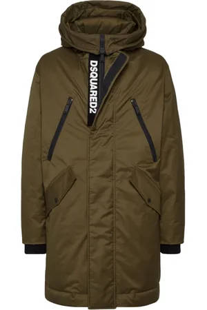 Dsquared2 Płaszcze, Mężczyzna, Zielony, M, Parki