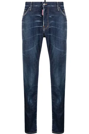 Dsquared2 Jeansy, Mężczyzna, Niebieski, XL, Bawełna, Jeansyy Cool Guy