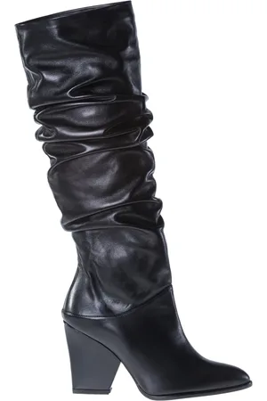 Stuart Weitzman Buty, Kobieta, Czarny, 37 EU, Skóra, Botki na obcasie