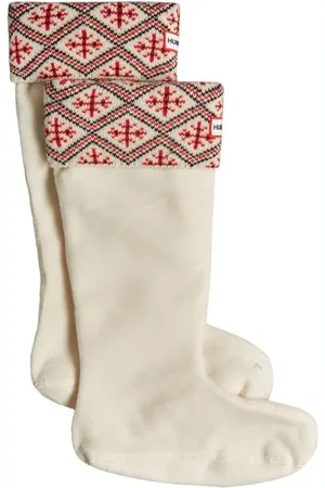 Hunter Bielizna, Kobieta, Wielobarwność, M, Poliester, Skarpety Fairisle do wysokich butów