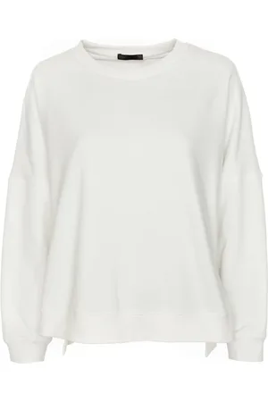 Drykorn Bluzy, Kobieta, Biały, L, Casual Sweatshirt Lunaia Style