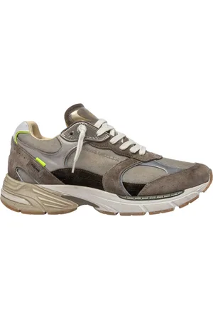 Crime london Buty, Mężczyzna, Wielobarwność, 40 EU, Zielone Sneakersy Fugitive