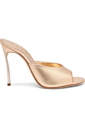 Casadei Buty, Kobieta, Beżowy, 41 EU, Skóra, Blade Flash Mule
