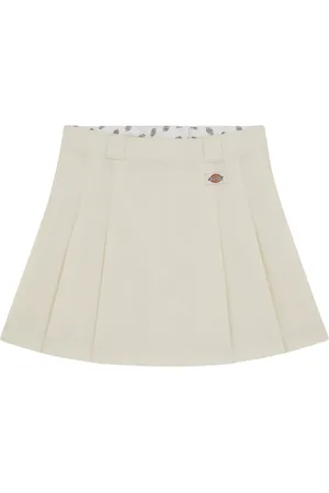 Dickies Spódnice, Kobieta, Beżowy, S, Stylowa Krótka Spódnica dla Nowoczesnych Kobiet