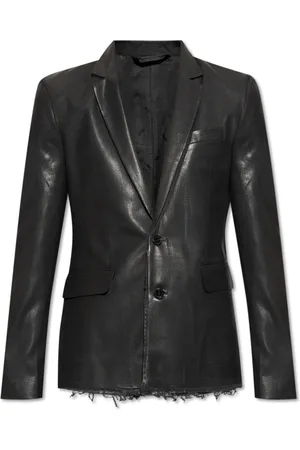 Diesel Kurtki, Mężczyzna, Czarny, L, Denim, Blazer z otwartymi klapami J-Phonix-Denim