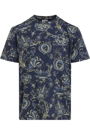 Etro Koszulki, Mężczyzna, Wielobarwność, M, Bawełna, T-Shirt