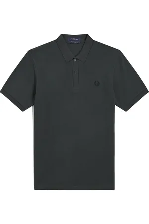 Fred Perry Koszulki, Mężczyzna, Zielony, XS, Bawełna, Oryginalna gładka koszulka polo Night | Black