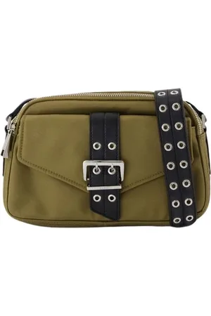 Ganni Torebki, Kobieta, Zielony, ONE SIZE, Nylon, Torebka typu Camera Bag Bucky
