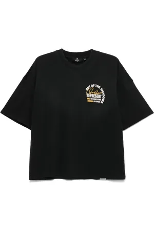 Represent Koszulki, Mężczyzna, Czarny, XL, Bawełna, T-shirt Cień 100% Bawełna