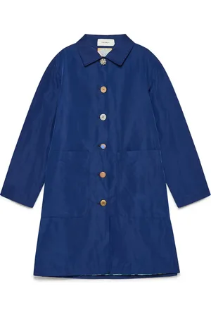 Maliparmi Płaszcze, Kobieta, Niebieski, M, Mimosa Overcoat