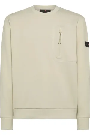 Peuterey Bluzy, Mężczyzna, Beżowy, L, Beżowy Sweter Gorie 02 Stylowy