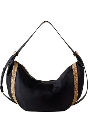 Borbonese Torebki, Kobieta, Czarny, ONE SIZE, Poliester, Uniwersalna torba na ramię typu hobo Orbit
