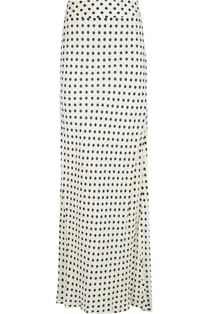 Mar De Margaritas Spódnice, Kobieta, Beżowy, XS, Długa Spódnica Maxi